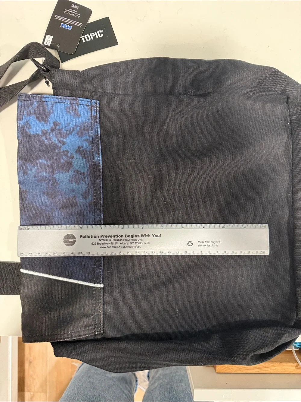 Sonic The Hedgehog Shadow & Sonic Split Messenger Bag